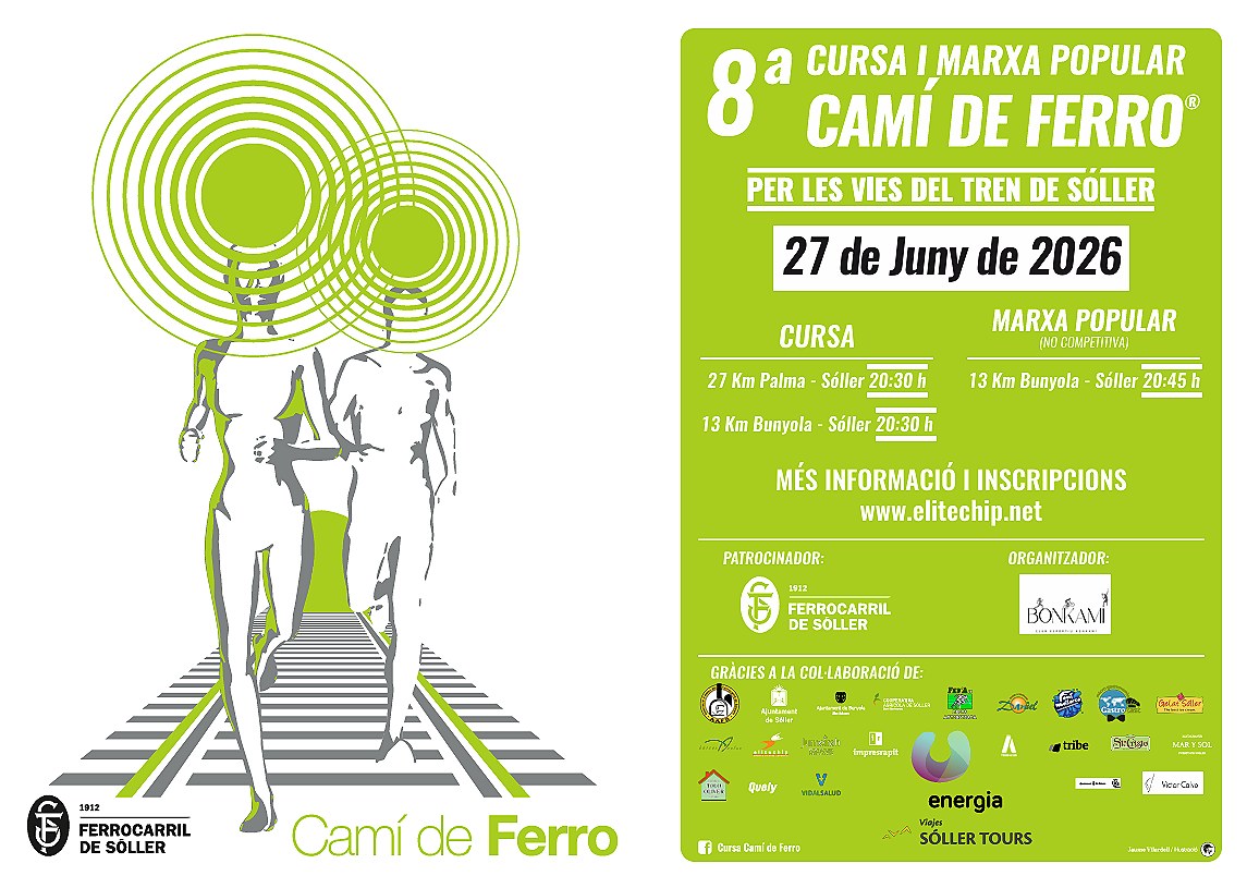 8th Camí de Ferro Trail Run & Hike (Palma–Sóller)