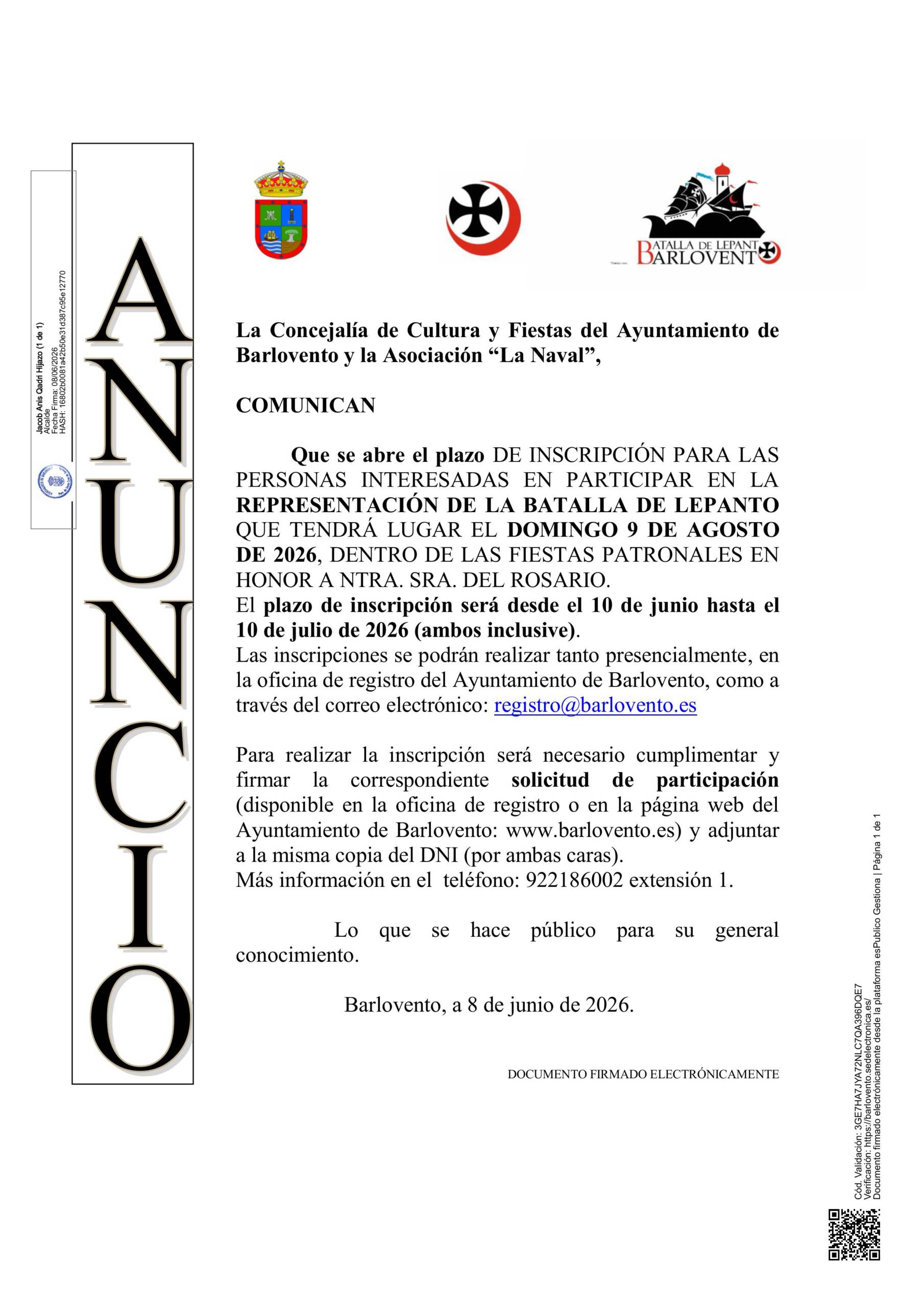 Battle of Lepanto Historical Reenactment