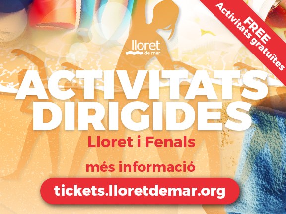 Free Daily Beach Zumba at Lloret and Fenals Beaches