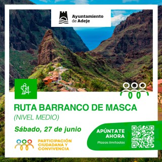 Guided Hike: Descent of the Masca Gorge (Medium level)