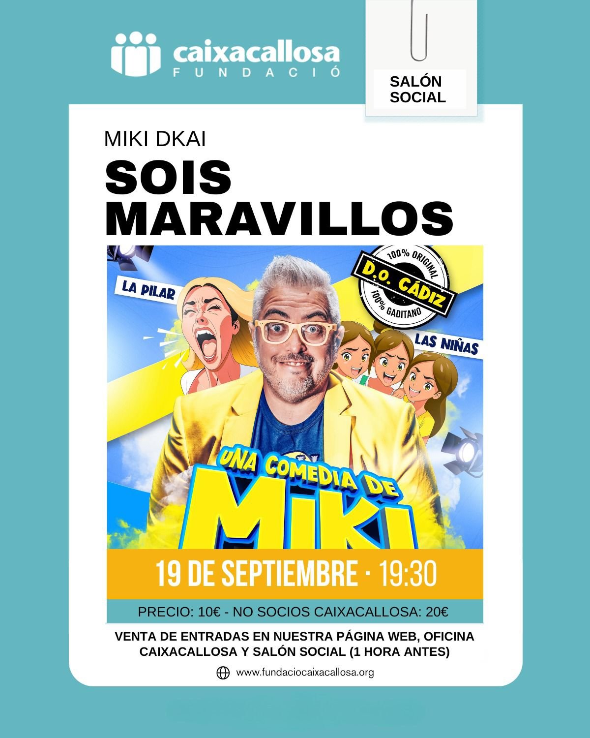 Miki Dkai: You Are Wonderful (stand-up comedy)