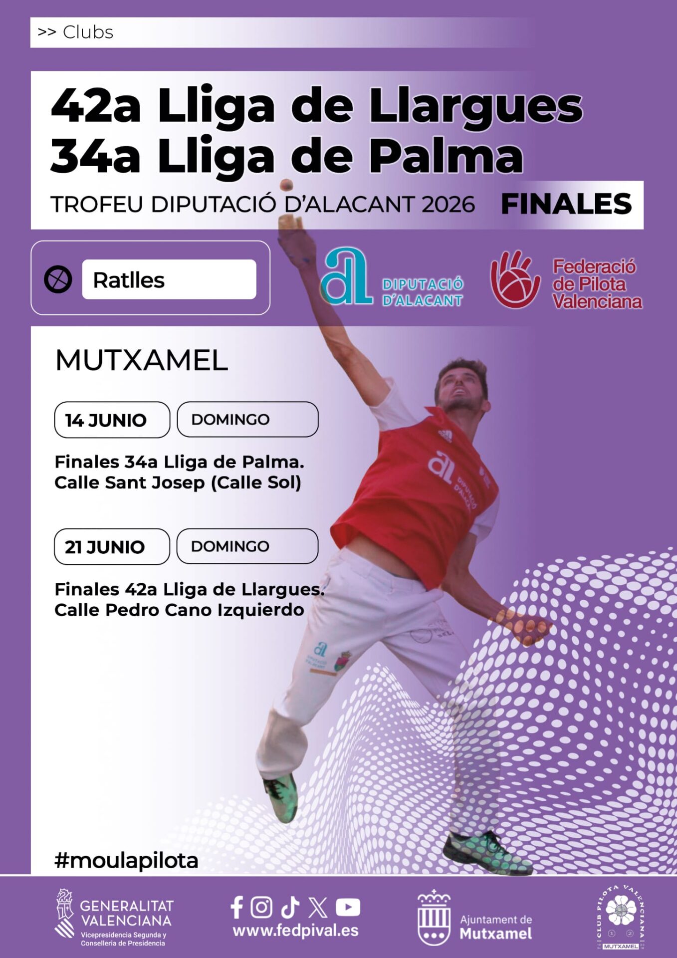 Valencian Pilota Street Finals - Diputacio d'Alacant Trophy